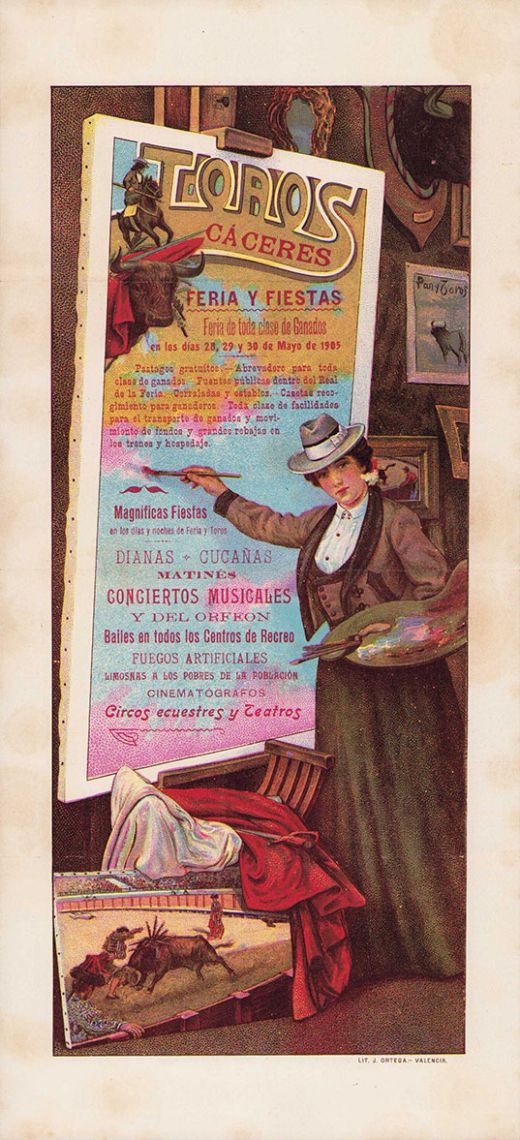 Cartel de Toros de la Feria de 1905