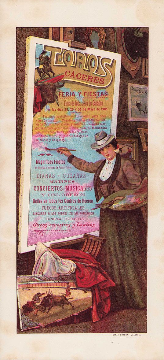Cartel de Toros de la Feria de 1905
