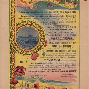 Cartel de Toros Cáceres 1906