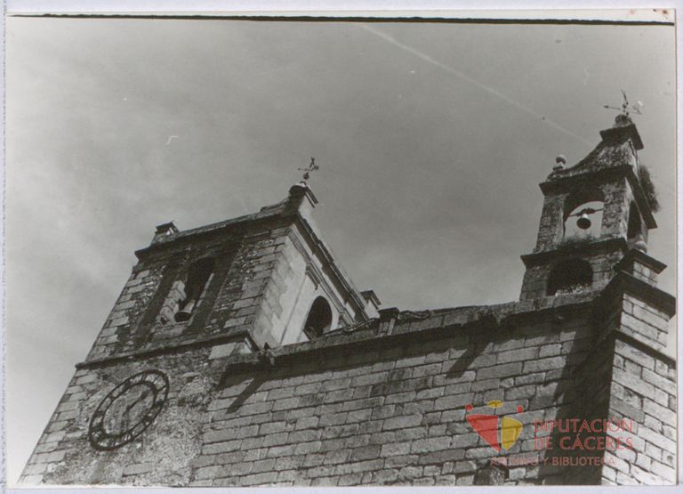 Campanario de la Iglesia de San Mateo de Cáceres