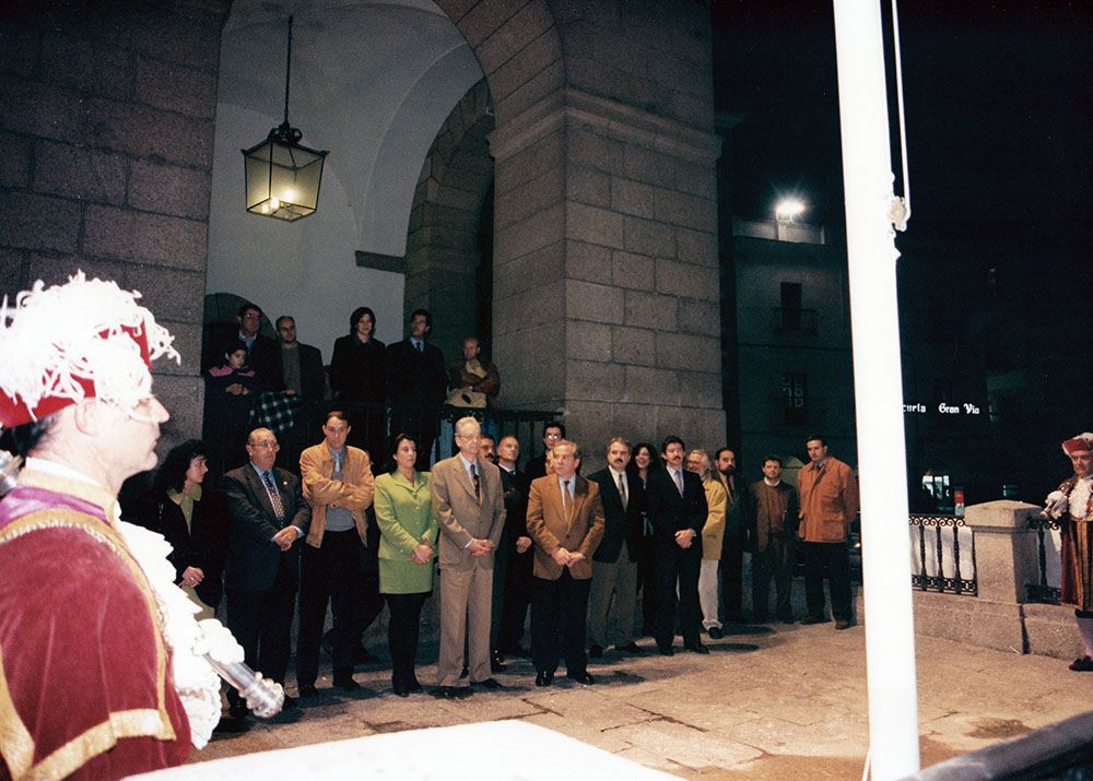10º Aniversario de Cáceres Patrimonio Humanidad en 1996