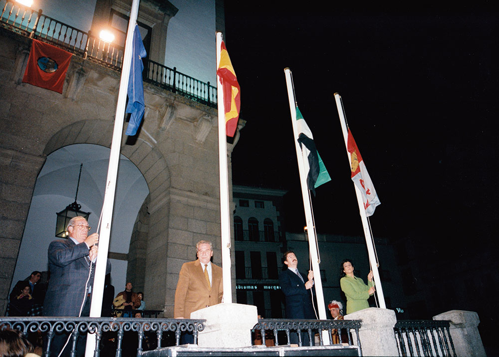 10º Aniversario de Cáceres Patrimonio Humanidad en 1996