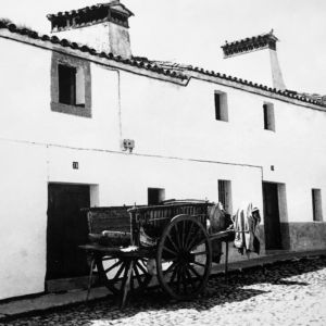 Calle Caceres con carro