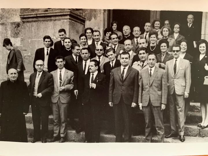 Claustro de profesores I.E.S. «El Brocense» años 60