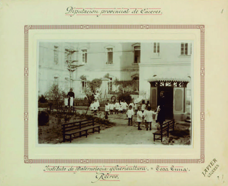 Casa Cuna. Recreo. Instituto de Maternología y Puericultura