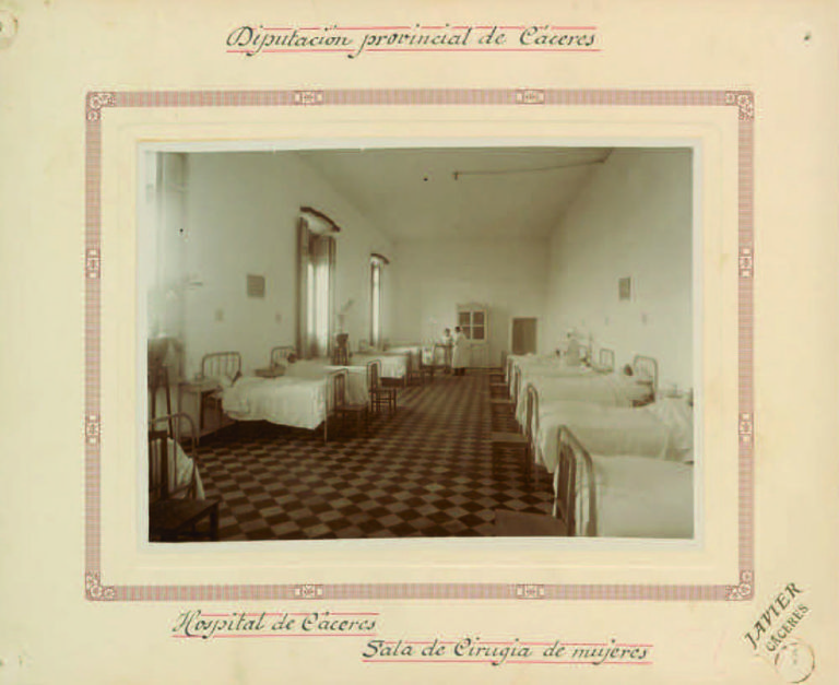 Sala de Cirugía de Mujeres. Hospital de Cáceres