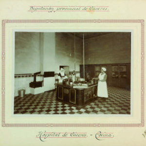 Cocina. Hospital de Cáceres