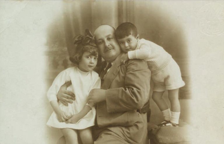 Carlos Solano Pedrero de niño