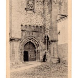 Postal Puerta de Santiago