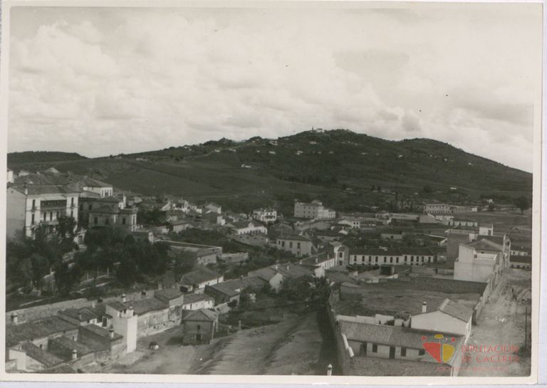 Vista parcial de la ciudad de Cáceres