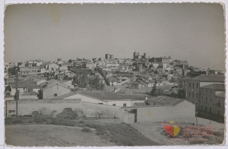 Vista parcial de la ciudad de Cáceres