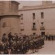 Alumnas del Colegio Provincial de la Inmaculada en la Plaza de San Juan
