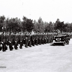 El Coronel del CIR pasa revista a la Tropa
