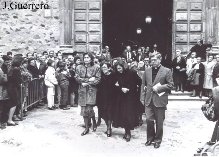 Entierro del Obispo Don Jesús Domínguez Gómez