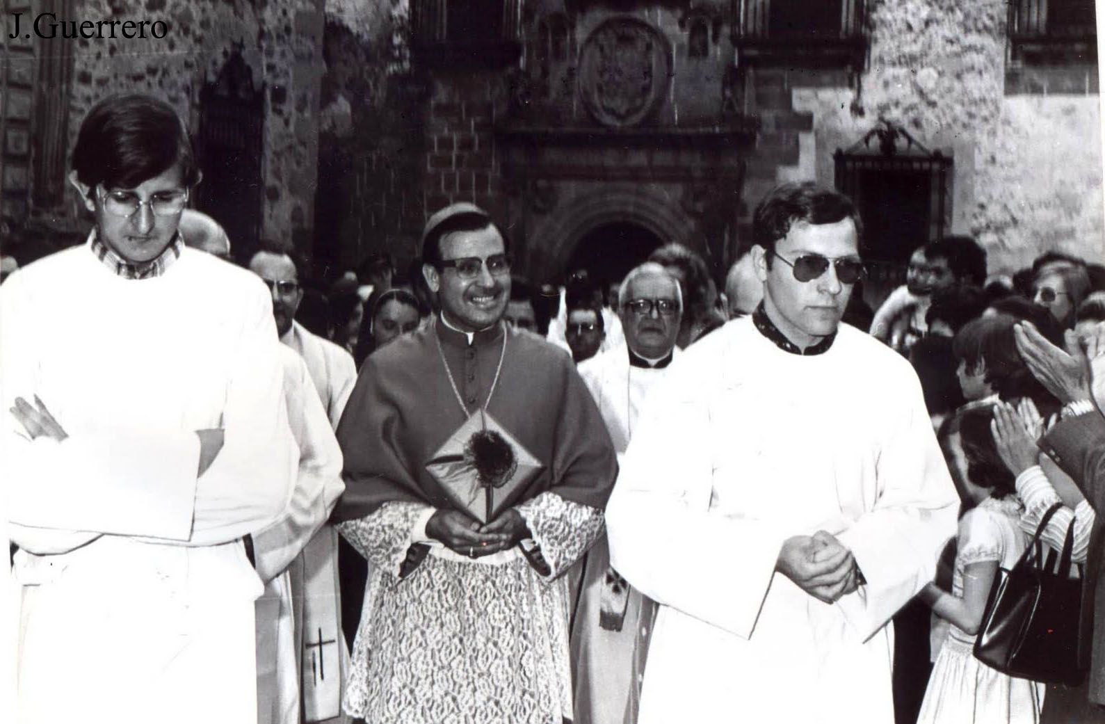 Entrada en Cáceres del Obispo Don Jesús Domínguez Gómez