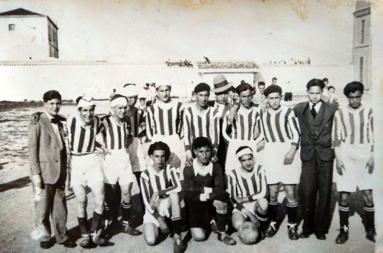 Equipo de futbol en Cabezarrubia