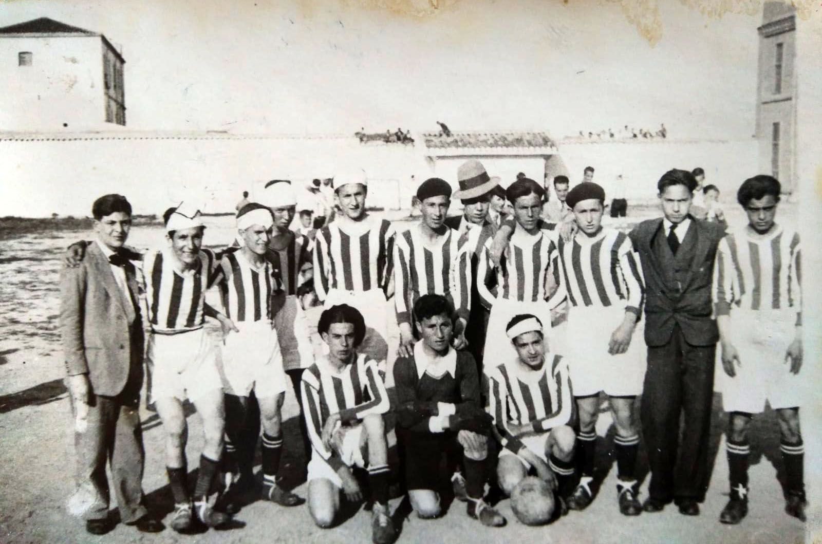 Equipo de futbol en Cabezarrubia
