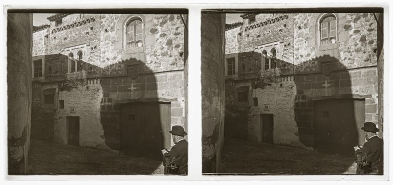 Fachada, casa mudéjar o casa de la Cuesta de Aldana