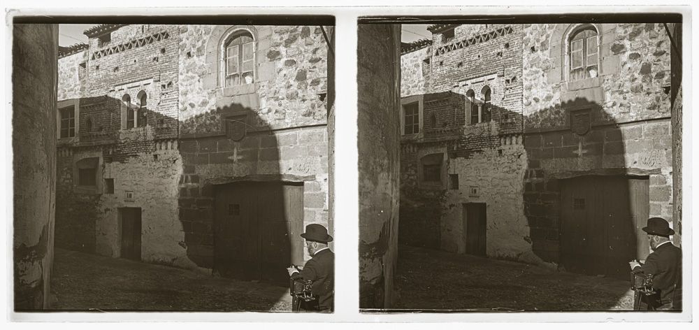 Fachada, casa mudéjar o casa de la Cuesta de Aldana