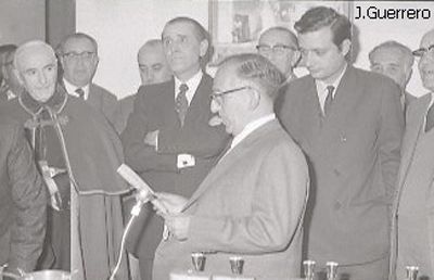 Inauguración del Hogar del Pensionista de la Peña del Cura