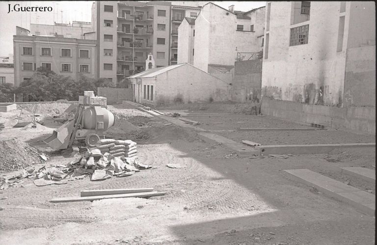 Comienzo de las obras de la Parroqia de Fátima