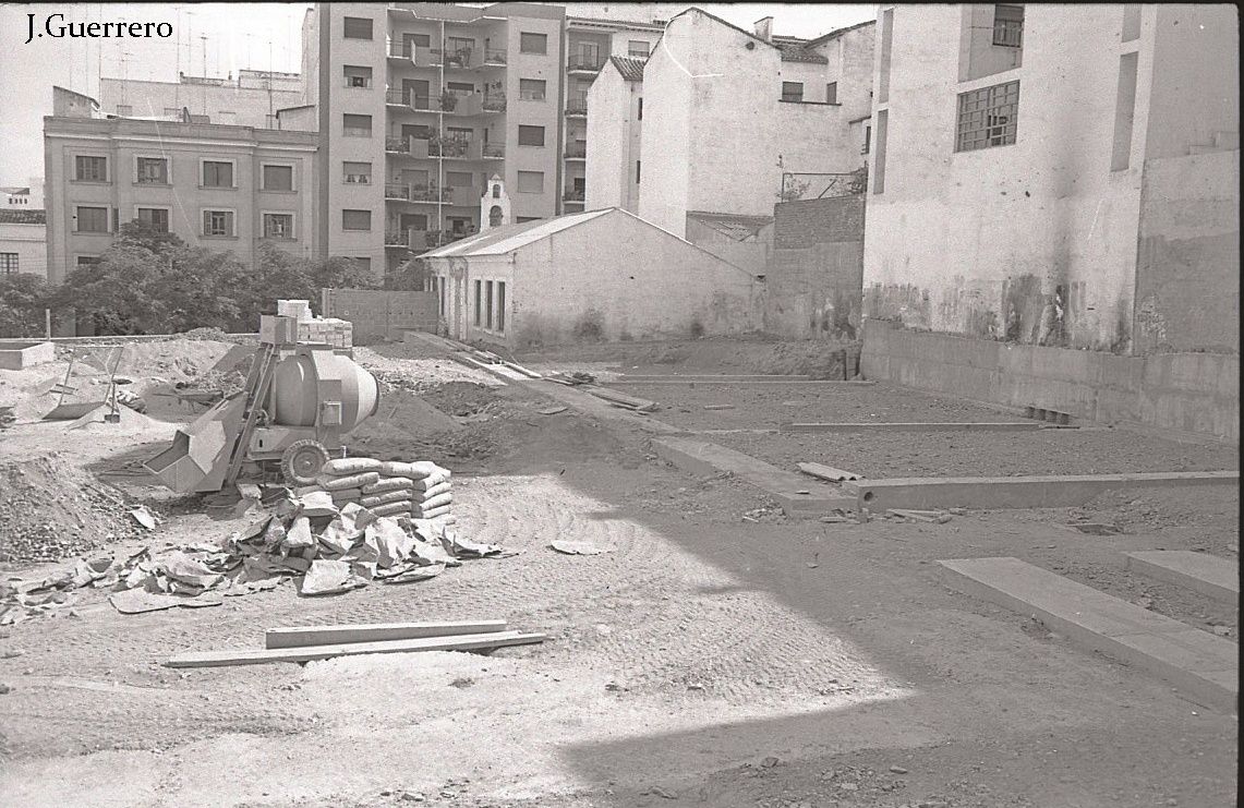 Comienzo de las obras de la Parroqia de Fátima