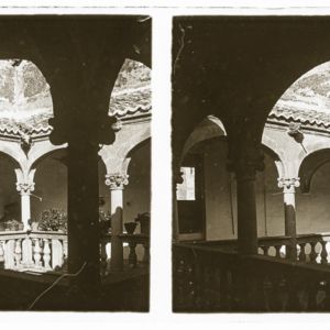 Patio de la casa de los Perero