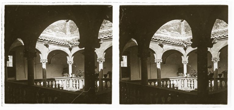 Patio de la casa de los Perero