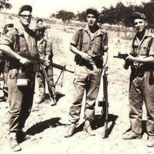 Prácticas de tiro en el Campamento Santa Ana