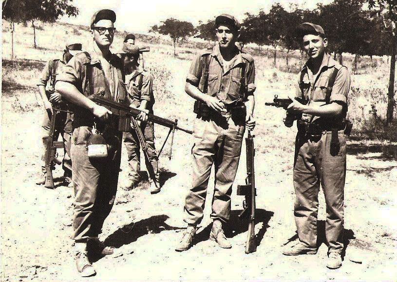 Prácticas de tiro en el Campamento Santa Ana
