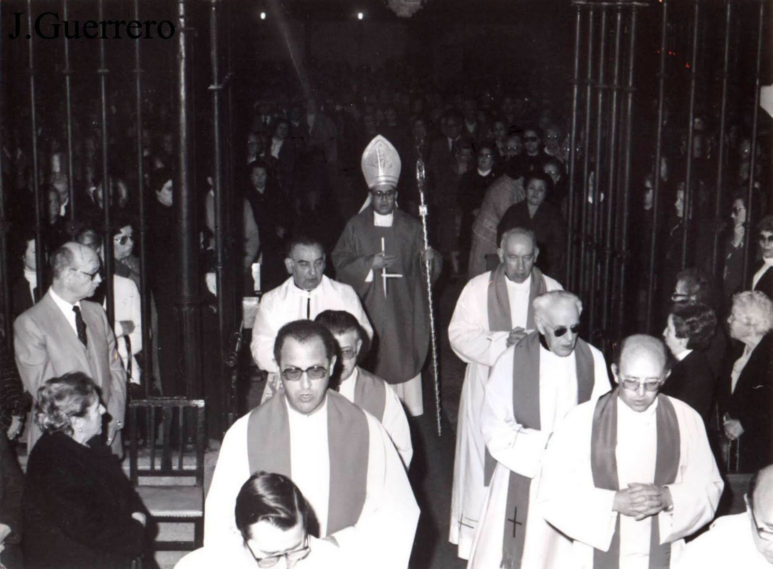 Primera visita de Don Jesús Domínguez Gómez a la Parroquia de Santiago