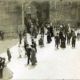 Salida de misa en la Iglesia de San Juan de Cáceres 1902