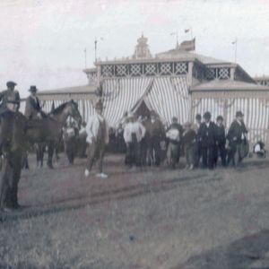 Caseta del Casino de la Concordia en el Rodeo
