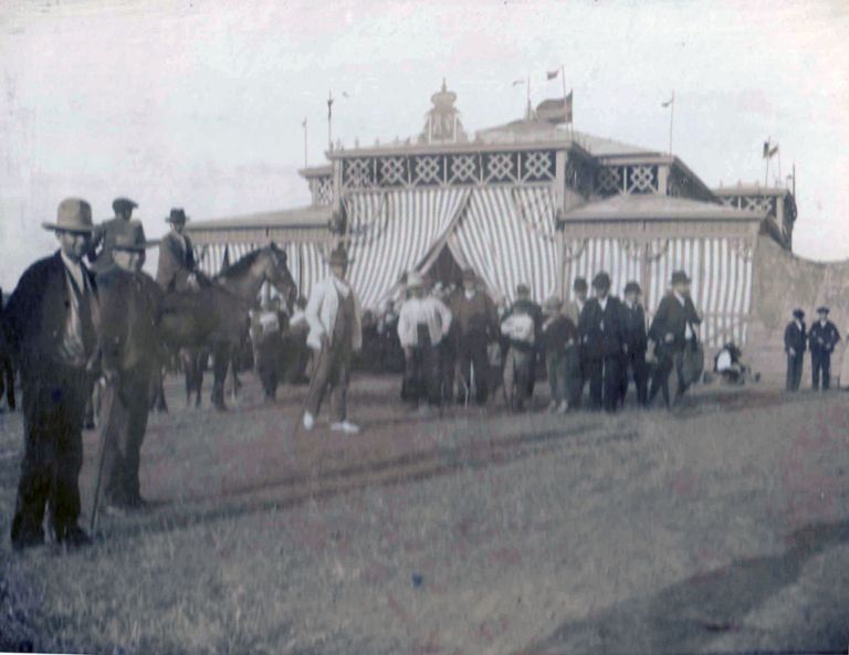 Caseta del Casino de la Concordia en el Rodeo