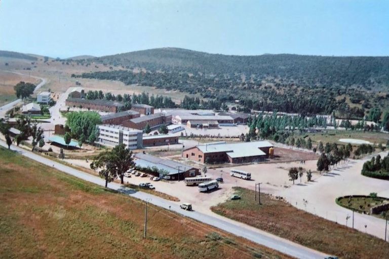 Vista parcial del Campamento Santa Ana