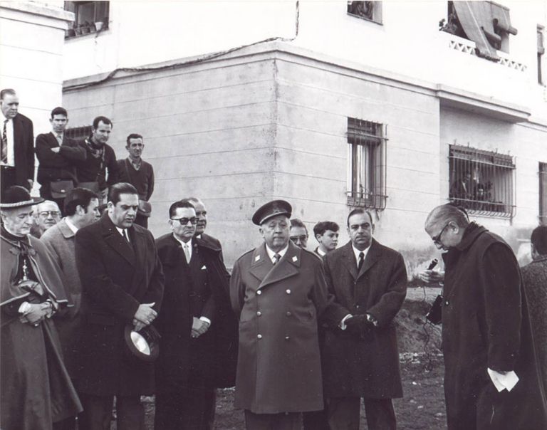 Descubrimiento de la placa de la calle dedicada al Sargento Serrano Leite
