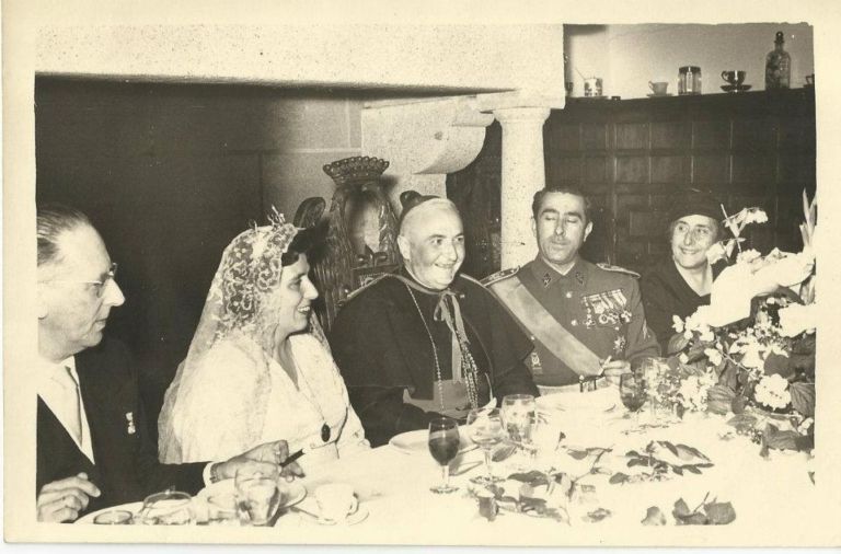 Banquete nupcial de doña Blanca Muñoz de San Pedro