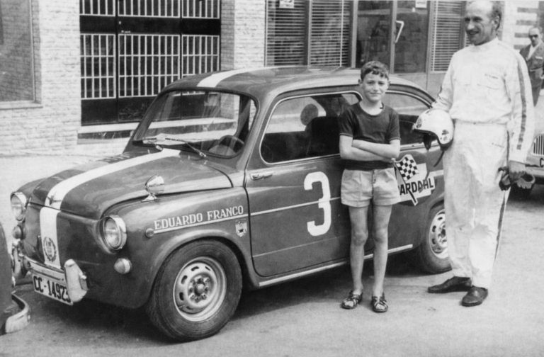 Eduardo Franco Ramos y su hijo Luis