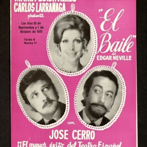 Espectáculo teatral “El baile“