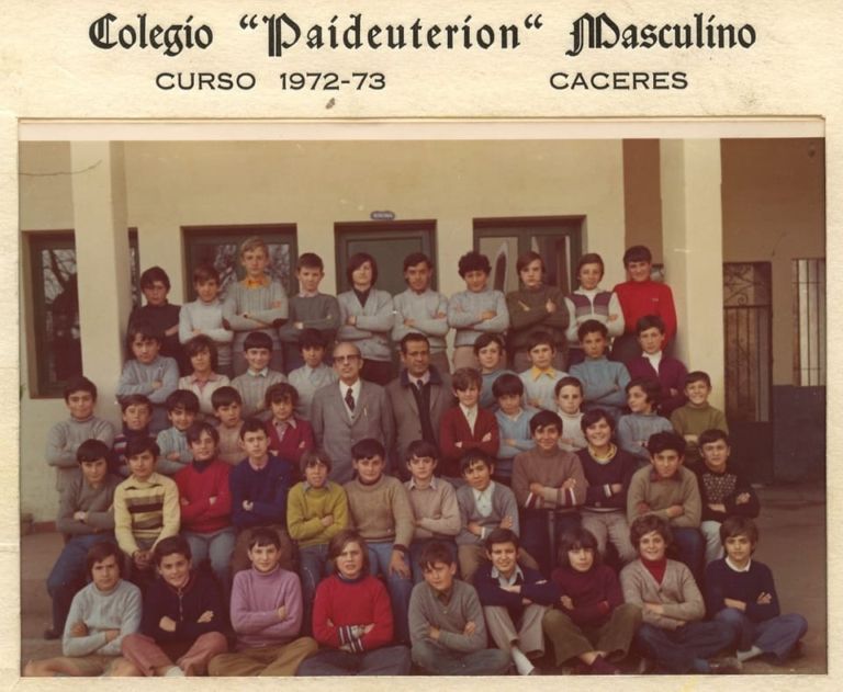 Colegio Paideuterion, curso 1972-73