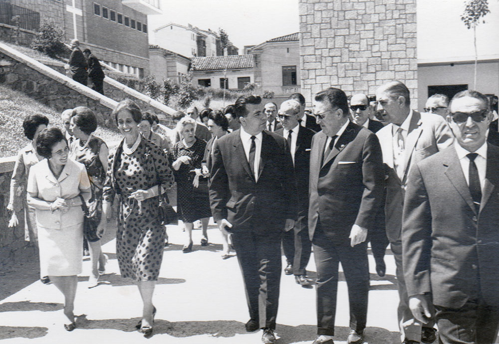 Carmen Polo visita Cáceres