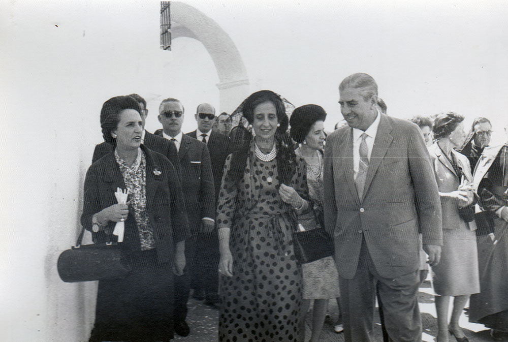 Carmen Polo visita Cáceres