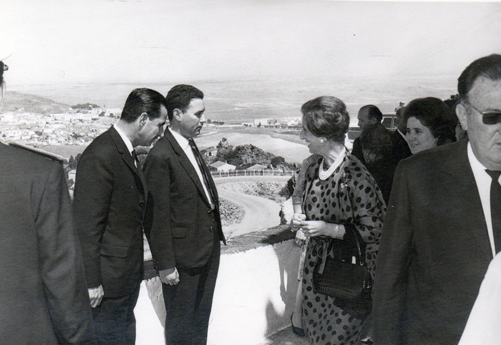 Carmen Polo visita Cáceres