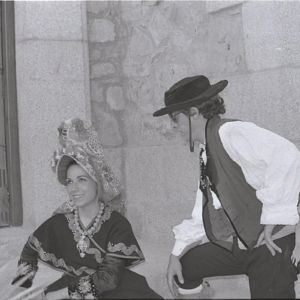 Fito Romero, todo un cacereñeador de lujo, con Toñi Camacho, su esposa.
