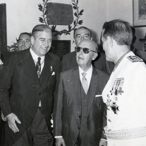 Visita de Franco a Cáceres 1970