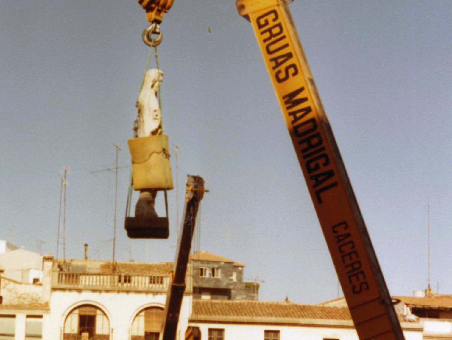 Instalación de la Diosa Ceres en el Foro de los Balbos
