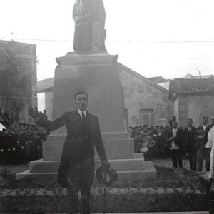 Inauguración de la Estatua de Gabriel y Galán