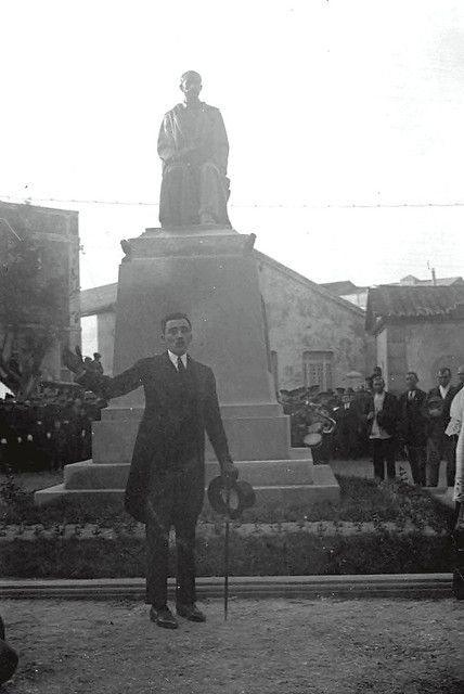 Inauguración de la Estatua de Gabriel y Galán