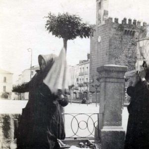 Mercadillo en la Plaza Mayor 1915