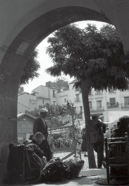 Mercado en la Plaza Mayor